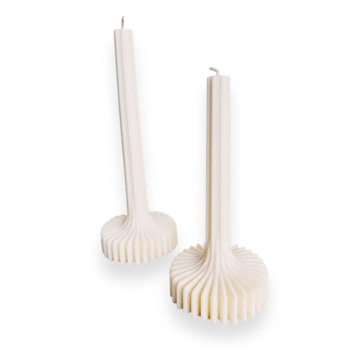 Ribbed Base Soy Wax Candle - 2 sizes